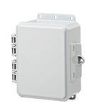 Integra - Impact Line | Polycarbonate | Opaque | Standard Hinge, Integrated Locking Latch, Integrated Mounting Flange | NEMA 6P-2