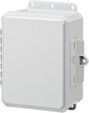 Integra - Impact Line | Polycarbonate | Opaque | Low Profile Hinge, Integrated Locking Latch, Integrated Mounting Flange | NEMA 4P, NEMA 6P-3