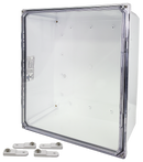 Integra - Premium Line | Polycarbonate | Hinged Cover | Clear | Mounting Feet | 6P | White-10