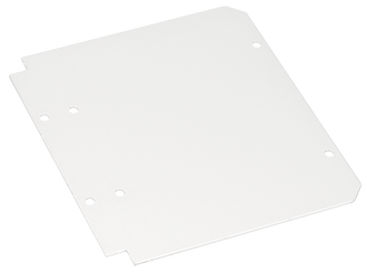 Integra - Impact Line | Steel Powder Coated White Swing Panel - 0