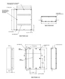 Victory Series (AVSS) 304 Stainless Steel Enclosures with Hinge and Quarter   Turn Latches-5