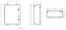 N4X   FG   Large Series     Fiberglass Enclosures with Twist Latch and Padlock Provision-2