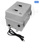 Altelix 12x9x9 Polycarbonate + ABS Vented RF Transparent Outdoor WiFi Enclosure with 120 VAC Outlets & Power Cord-3