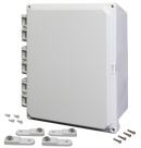 Integra - Premium Series | Hinged Cover | Opaque | Mounting Feet | White-5