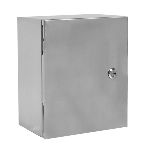 Integra - Strongbox Standard Enclosure | 304 Stainless Steel | PingeTM | Quarter Turn Latch | Bolted Tabs