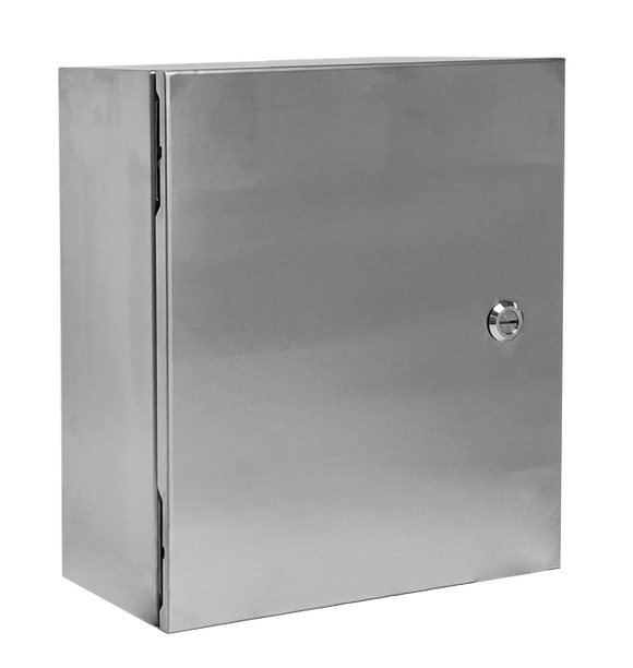 Integra - Strongbox Standard Enclosure | 304 Stainless Steel | PingeTM | Quarter Turn Latch | Bolted Tabs