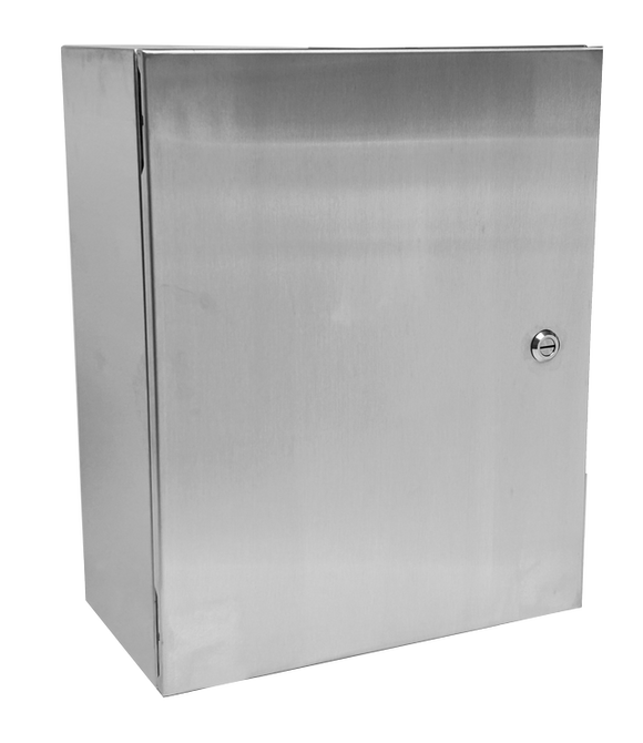 Integra - Strongbox Standard Enclosure | 304 Stainless Steel | PingeTM | Quarter Turn Latch | Bolted Tabs