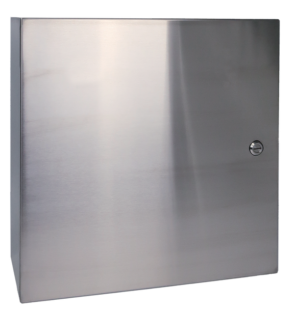 Integra - Strongbox Standard Enclosure | 304 Stainless Steel | PingeTM | Quarter Turn Latch | Bolted Tabs