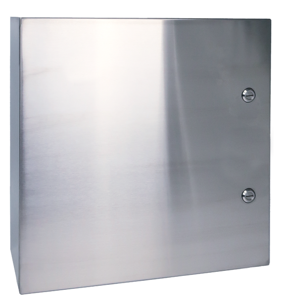 Integra - Strongbox Standard Enclosure | 304 Stainless Steel | PingeTM | Quarter Turn Latch | Bolted Tabs