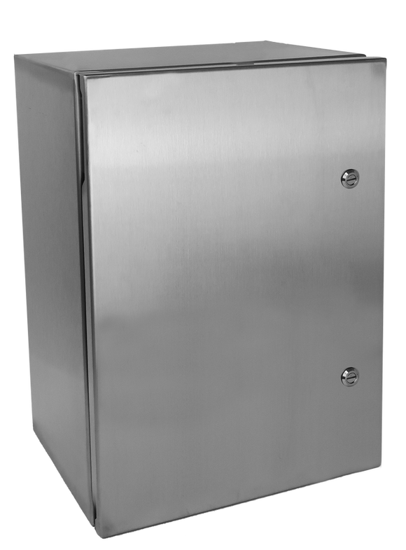 Integra - Strongbox Standard Enclosure | 304 Stainless Steel | PingeTM | Quarter Turn Latch | Bolted Tabs