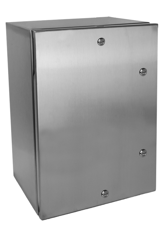 Integra - Strongbox Standard Enclosure | 304 Stainless Steel | PingeTM | Quarter Turn Latch | Bolted Tabs