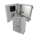 Altelix Fiberglass Weatherproof Vented NEMA Enclosure with 120 VAC Outlets and Cooling Fan with Digital Temperature Controller-1