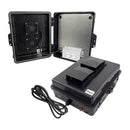 Altelix 14x11x5 Vented Polycarbonate + ABS Weatherproof NEMA Enclosure with Cooling Fan, 120 VAC Outlets & Power Cord-5