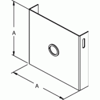Closing Plate CWCP Series With Knockouts
