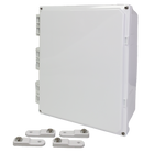 Integra - Premium Line | Polycarbonate | Hinged Cover | Opaque | Mounting Feet | 6P | White-7