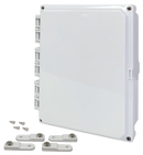 Integra - Premium Series | Hinged Cover | Opaque | Mounting Feet | White-4