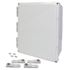 Integra - Premium Series | Hinged Cover | Opaque | Mounting Feet | White-7