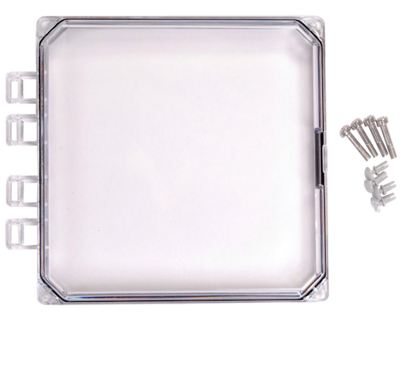 Integra - Premium Line | Replacement Lid | Clear | Hinged | Gasket