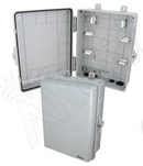 Altelix 12x9x5 IP66 NEMA 4X PC+ABS Weatherproof Utility Box with Hinged Door-1