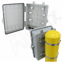 Altelix 12x9x5 Pole Mount IP66 NEMA 4X PC+ABS Weatherproof Utility Box with Hinged Door-1