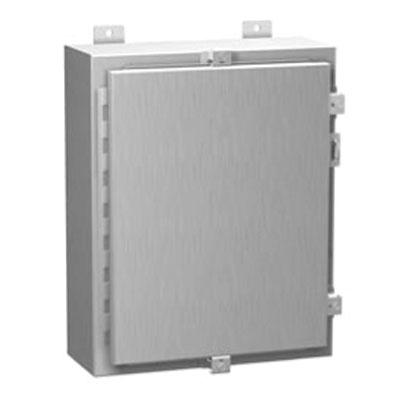 1414 PH Series Painted Mild Steel Enclosures with Continuously Hinged Clamped Cover     Includes Inner Mounting Panel - 0