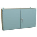 1422 Series Painted Steel Wall Mount Double Door Enclosures with 3 Point Latch Includes Inner Mounting Panel-13
