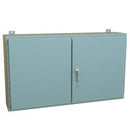 1422 Series Painted Steel Wall Mount Double Door Enclosures with 3 Point Latch Includes Inner Mounting Panel-15