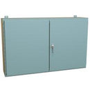 1422 Series Painted Steel Wall Mount Double Door Enclosures with 3 Point Latch Includes Inner Mounting Panel-11
