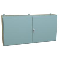 1422 Series Painted Steel Wall Mount Double Door Enclosures with 3 Point Latch Includes Inner Mounting Panel-10