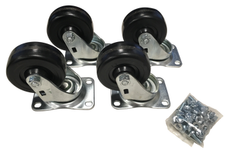 Cabinet Caster Set 1425B Series  Up to 1050 lbs|475 kg Weight Capacity
