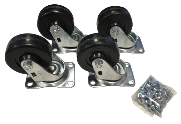Cabinet Caster Set 1425B Series  Up to 1050 lbs|475 kg Weight Capacity