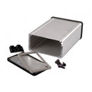 EMI/RFI Shielded Extruded Aluminum Enclosures 1457   EMI Series  EMI Gaskets Heavy Duty Optional Wall   Mounting Flanges-1