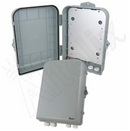 Altelix 15x10x5 NEMA 4X Polycarbonate + ABS Weatherproof Enclosure with Aluminum Mounting Plate-1