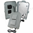 Altelix 15x10x5 Polycarbonate + ABS Vented Weatherproof Enclosure with Cooling Fan, 120 VAC Outlet & Power Cord-1