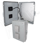 Altelix 17x14x6 Vented Polycarbonate + ABS Weatherproof NEMA Enclosure with 12 VDC Cooling Fan-1