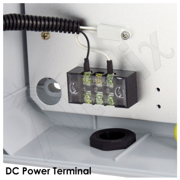 Altelix 17x14x6 Vented Polycarbonate + ABS Weatherproof NEMA Enclosure with 24 VDC Cooling Fan