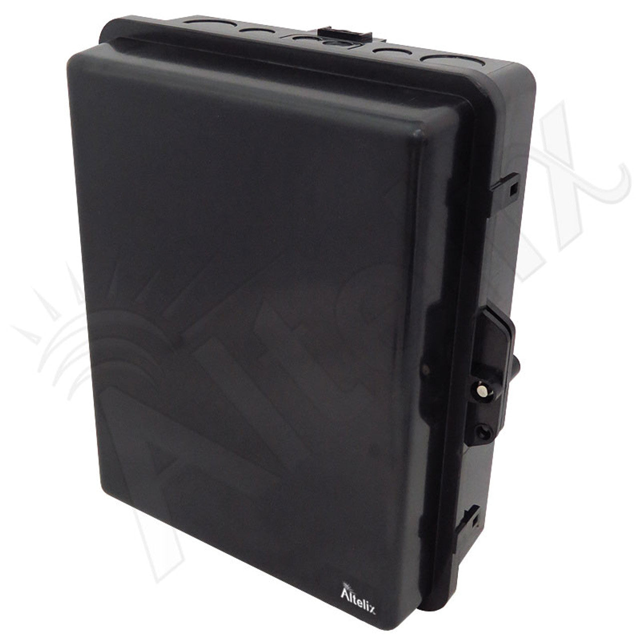Buy black Altelix 14x11x5 PC + ABS Weatherproof Utility Box NEMA Enclosure with Pole Mount Kit