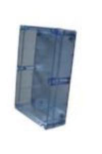 BT Series     Polycarbonate Enclosures     Transparent (Blue)