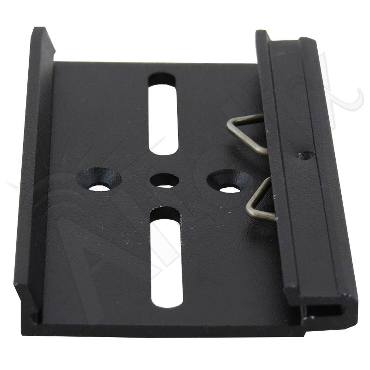 80mm Wide Aluminum DIN Rail Mounting Clip for 35mm Top Hat Rail - 0