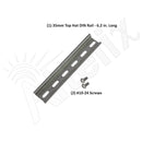 35mm Top Hat DIN Rail Kit for NS100806-DIN Enclosure-2