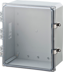 Integra - Premium Line | Polycarbonate | Hinged Cover | Clear| Stainless Steel Locking Latch | Mounting Feet | NEMA 4X-1