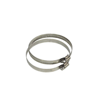 Adjustable Stainless Steel Mounting Bands for Pole Diameter up to 4 Inches - 2-Pack