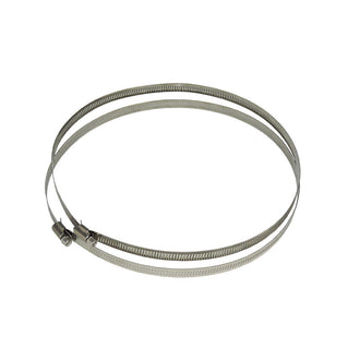 Adjustable Stainless Steel Mounting Bands for Pole Diameter up to 9.5 Inches - 2-Pack