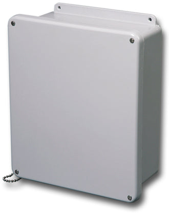 N4X   FG   SC Series     Fiberglass Enclosures with Lift   Off Screw Cover and Stainless Steel Cover Screws     Includes Cover Chain
