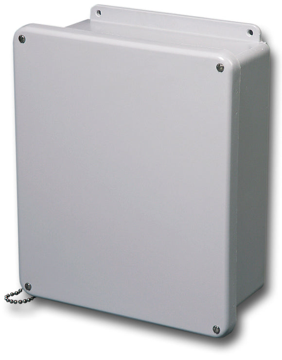 N4X   FG   SC Series     Fiberglass Enclosures with Lift   Off Screw Cover and Stainless Steel Cover Screws     Includes Cover Chain