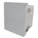 Altelix Fiberglass Weatherproof NEMA 4X Enclosure with Blank Aluminum Equipment Mounting Plate-1