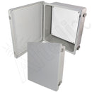 Altelix NEMA 4X Fiberglass Indoor / Outdoor RF Transparent WiFi Access Point Enclosure with Polyester Equipment Mounting Plate-5
