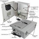Altelix Fiberglass Vented & Heated Weatherproof NEMA Enclosure with Cooling Fan, 200W Heater, 120 VAC Outlets & Power Cord-2