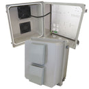 Altelix Fiberglass Weatherproof Vented NEMA Enclosure with Cooling Fan and 120 VAC Outlets-4