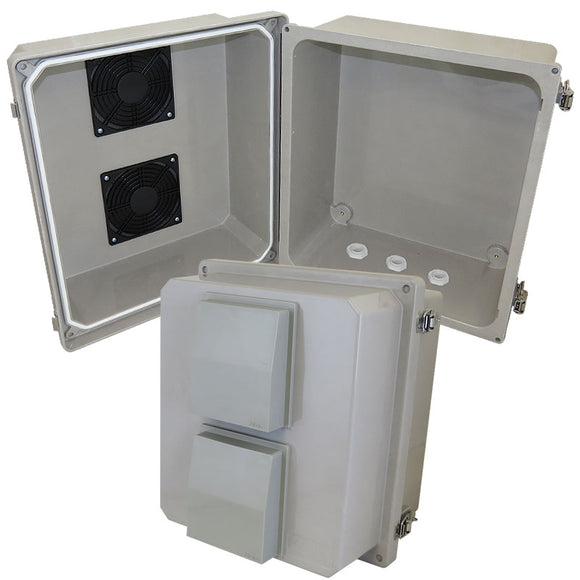Altelix Fiberglass Weatherproof Vented NEMA Enclosure